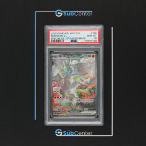 Reshiram 166/086 - White Flare - PSA 10