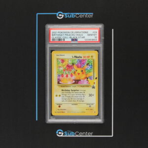 Birthday Pikachu #25 - Celebrations Classic Collection - PSA 10
