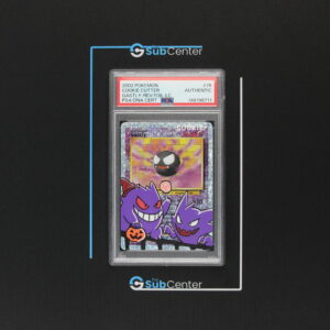 Cookie Cutter Art - Gastly Rev. Foil Legendary Collection - PSA Authentic