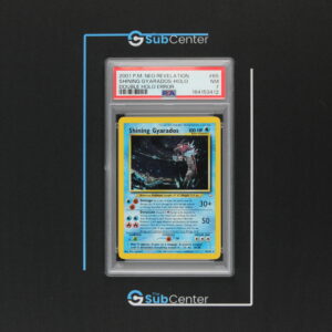 Shining Gyarados 65/64 DOUBLE HOLO ERROR - Neo Revelation - PSA 7
