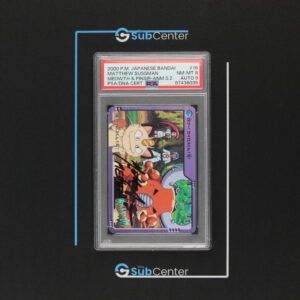 Meowth & Pinsir 16 - Anime Series 2  - PSA 8/Auto 9
