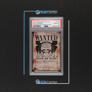 Gol.D.Roger OP09-118 Wanted Alternate Art (JP) - Carrying On His Will - PSA 10