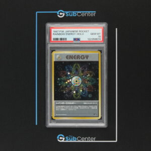 Rainbow Energy Holo (JP) - 1997 Rocket - PSA 10