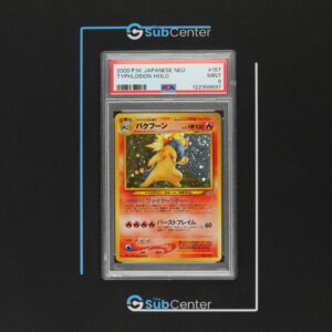 Typhlosian Holo 157 (JP) - Neo Genesis - PSA 9 (SWIRL)