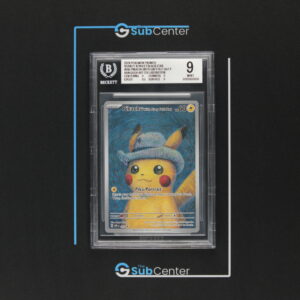 Grey Felt Hat Pikachu 085 - Black Star Promo - BGS 9