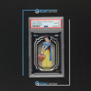 Snow White 6 (06/10) Black Wave - 2024 Topps Chrome Disney - PSA 10