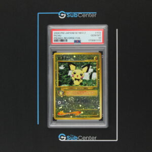 Pichu 172 Rev. Foil - JP Neo 2 Promo - PSA 10