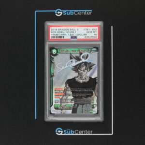 Son Goku, Hope Of The Universe Signature TB1-052 - Tournament Of Power - PSA 10