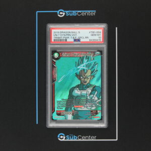 Universe 7 Saiyan Prince vageta Signature TB1-004 - Tournament Of Power - PSA 10