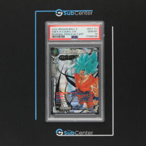 SSB Kaio-Ken Son Goku, United Devinity BT1-111 (454/600) - 2022 Regional Finals Alt Art - PSA 10