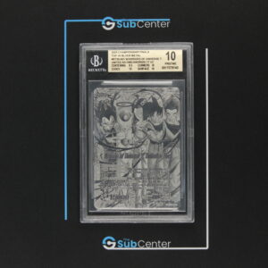Warriors Of Universe 7, Unite As One BT20-001 - Final Top 16 Silver Metal - BGS 10