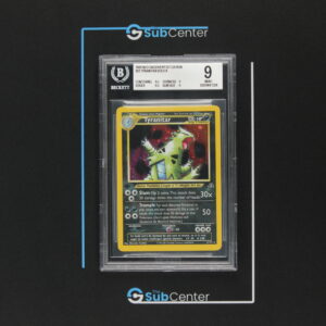 Tyranitar Holo 1st Ed. 12/75 - Neo Discovery - BGS 9