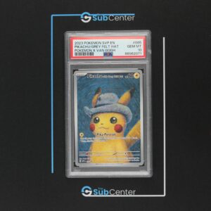 Grey Felt Hat Pikachu 085 - Black Star Promo - PSA 10 (2)