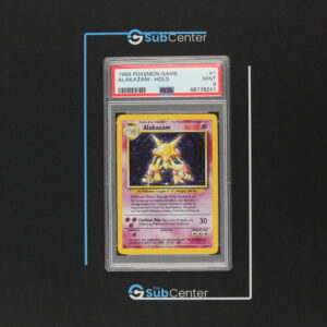 Alakazam Holo 1/102 - Base Set - PSA 9