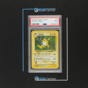 Raichu Holo 14/102 - Base Set - PSA 9